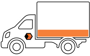 1/4 Truck Waste Collection